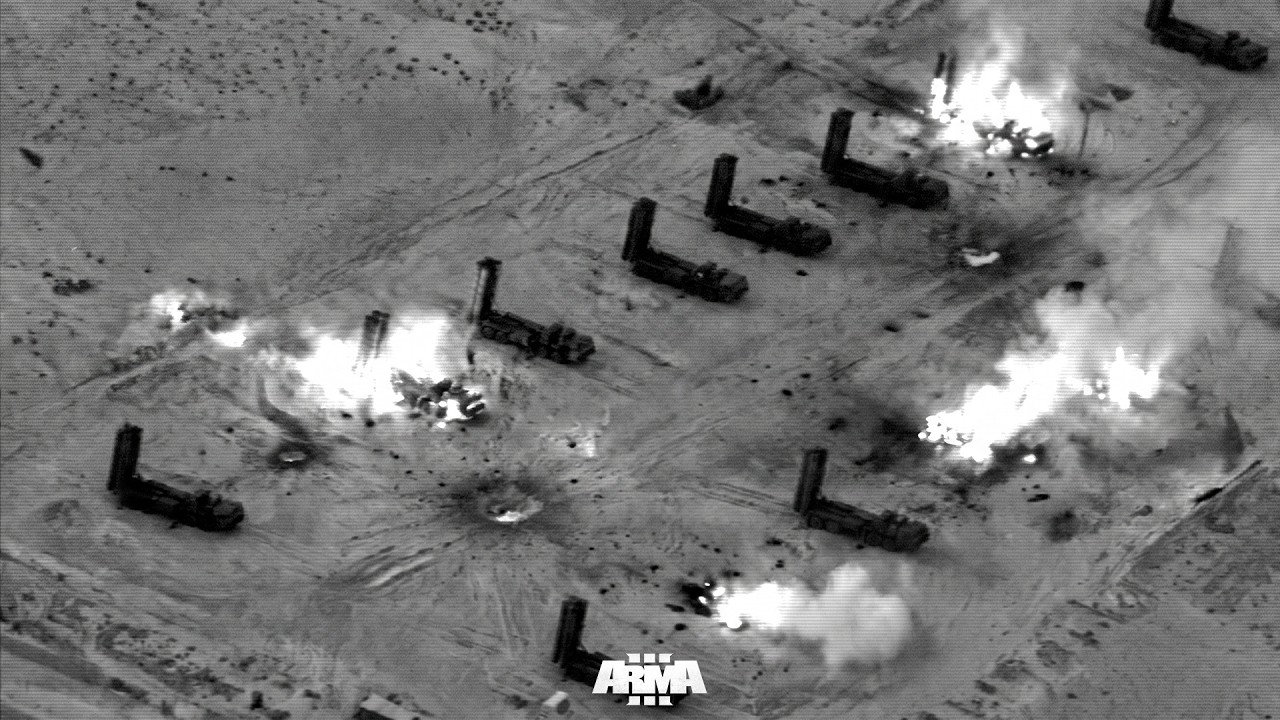 Iranian Defenses on Kharg Island BLOWN UP by U.S.-Israeli F-117 Bombers! Realistic Arma 3