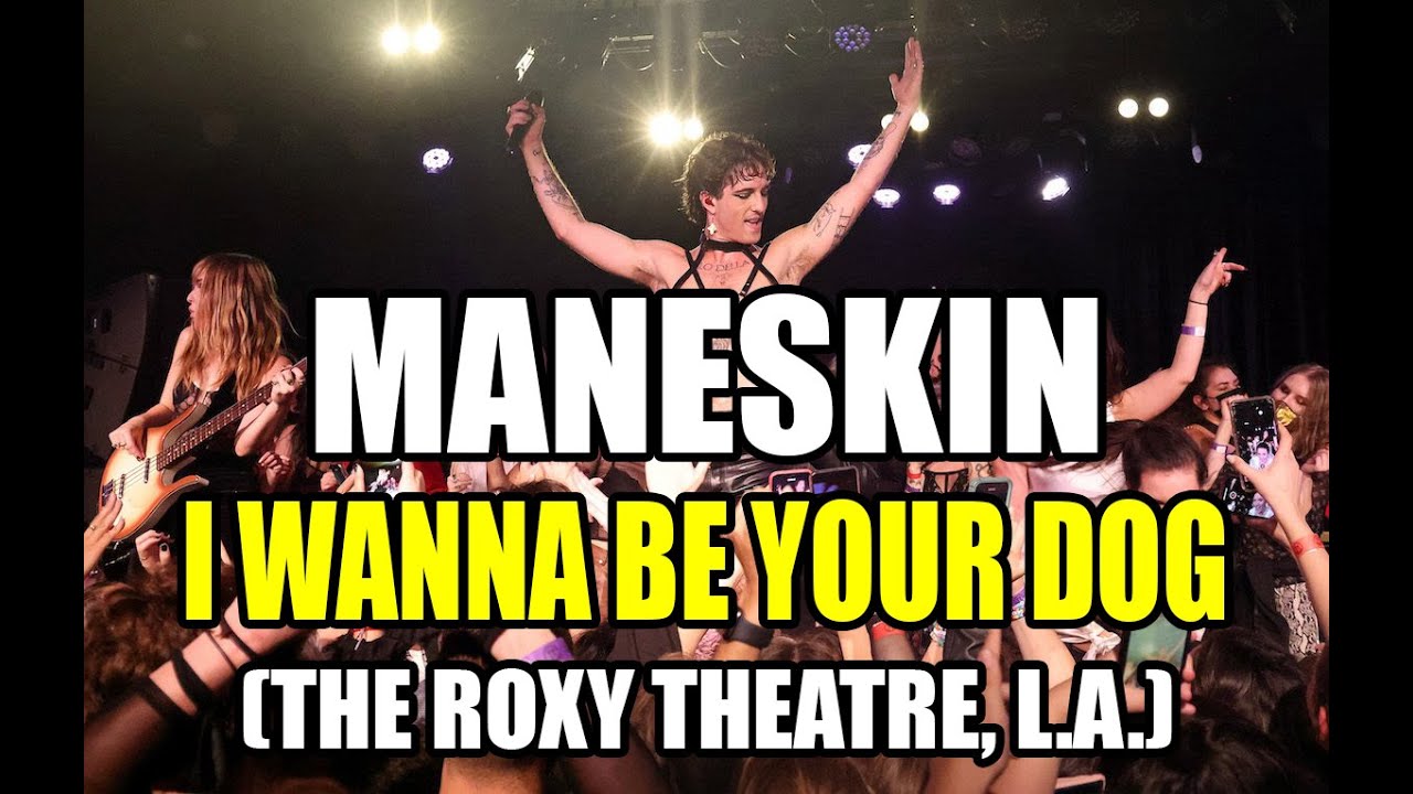 Måneskin - I WANNA BE YOUR DOG (FULL) (The Roxy Theatre in Los Angeles, 2 Nov)