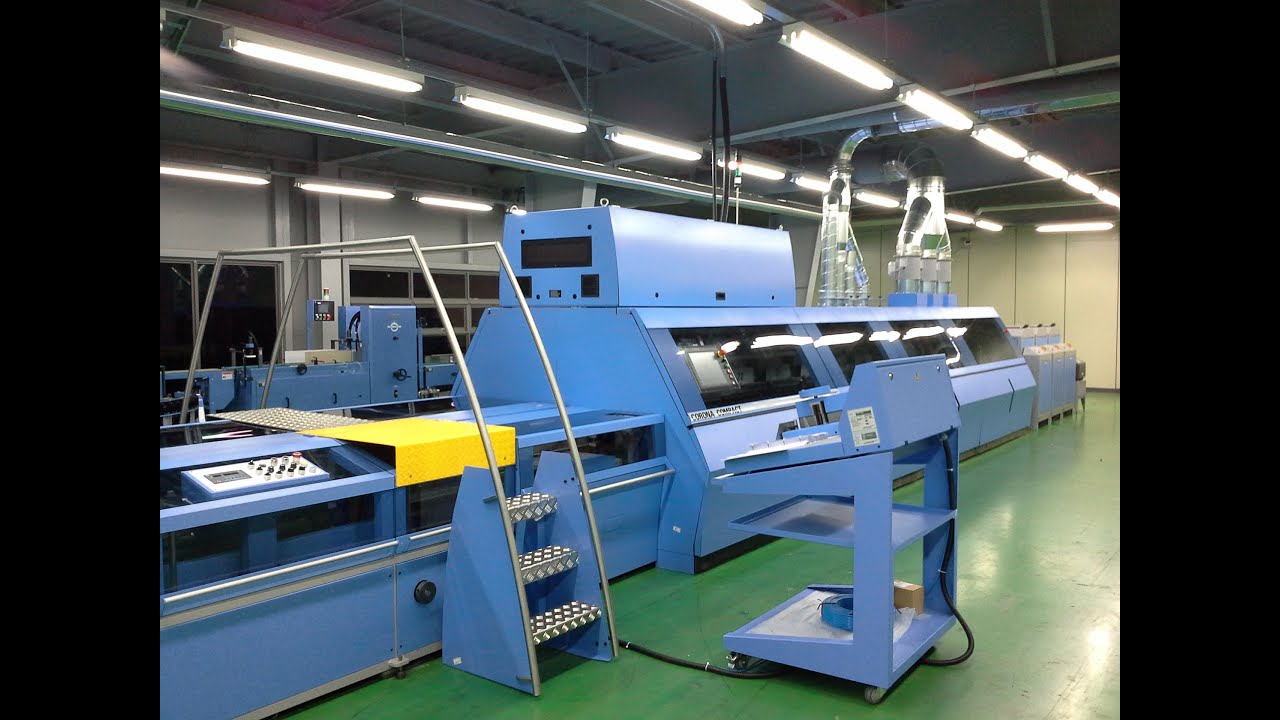 MULLER MARTINI  BINDER CORONA CC12  JINIL S&P GATHERER conversion Binding Line (www.m-print.co.kr)