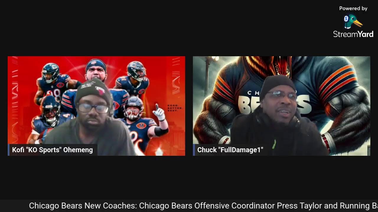 Grading the Chicago Bears season/Press Taylor & Eric Stuydesville Hires