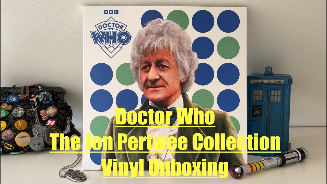 Doctor Who: The Jon Pertwee Collection Vinyl Unboxing