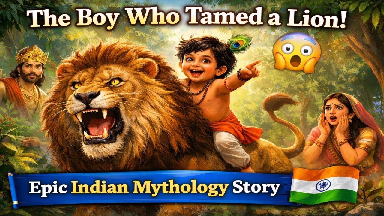 How Was India Named Bharatvarsha? | Bharat and the Lion | Ancient India Story   #mythologicalstory