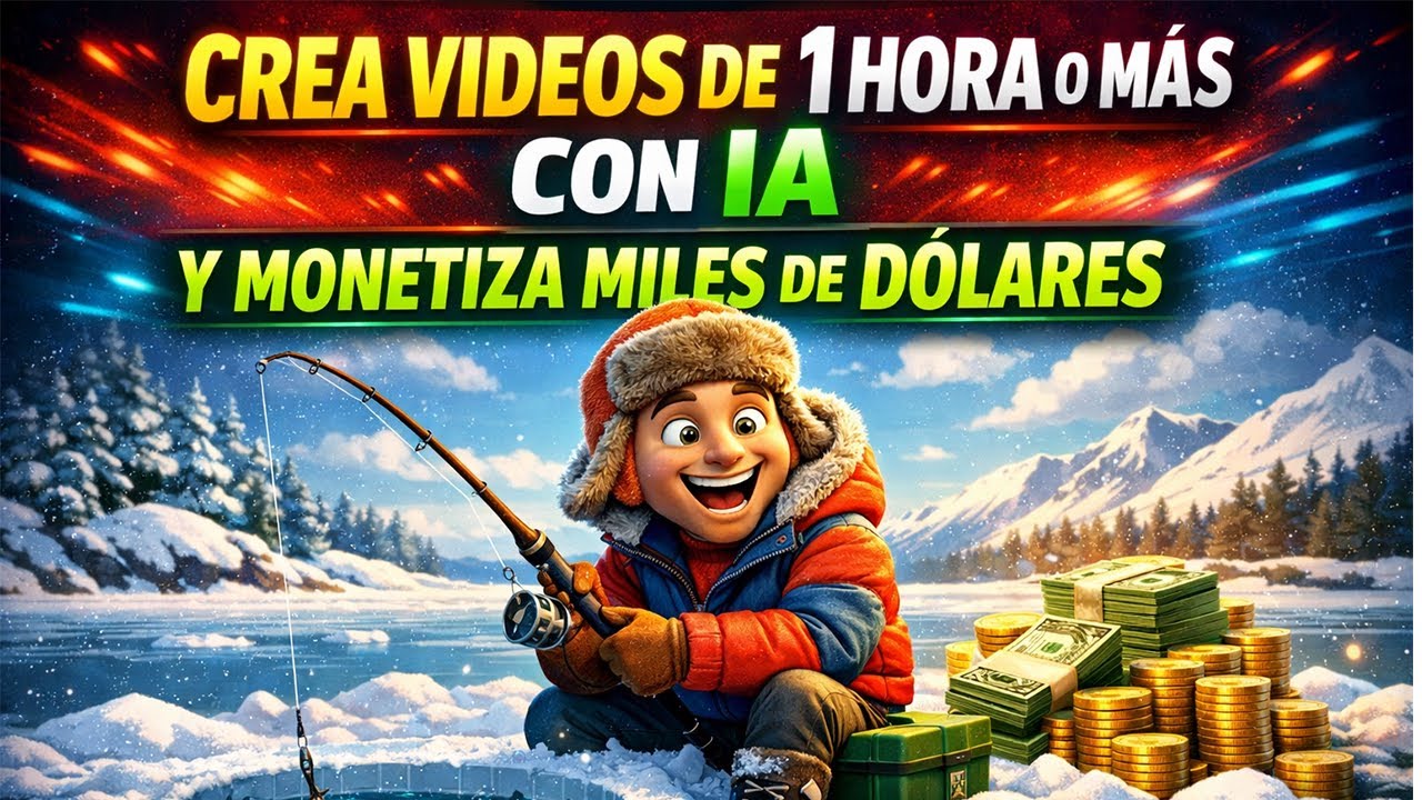 COMO crear VIDEOS de MAS de 1 HORA AUTOMATIZADOS con IA (GUIA 2026)