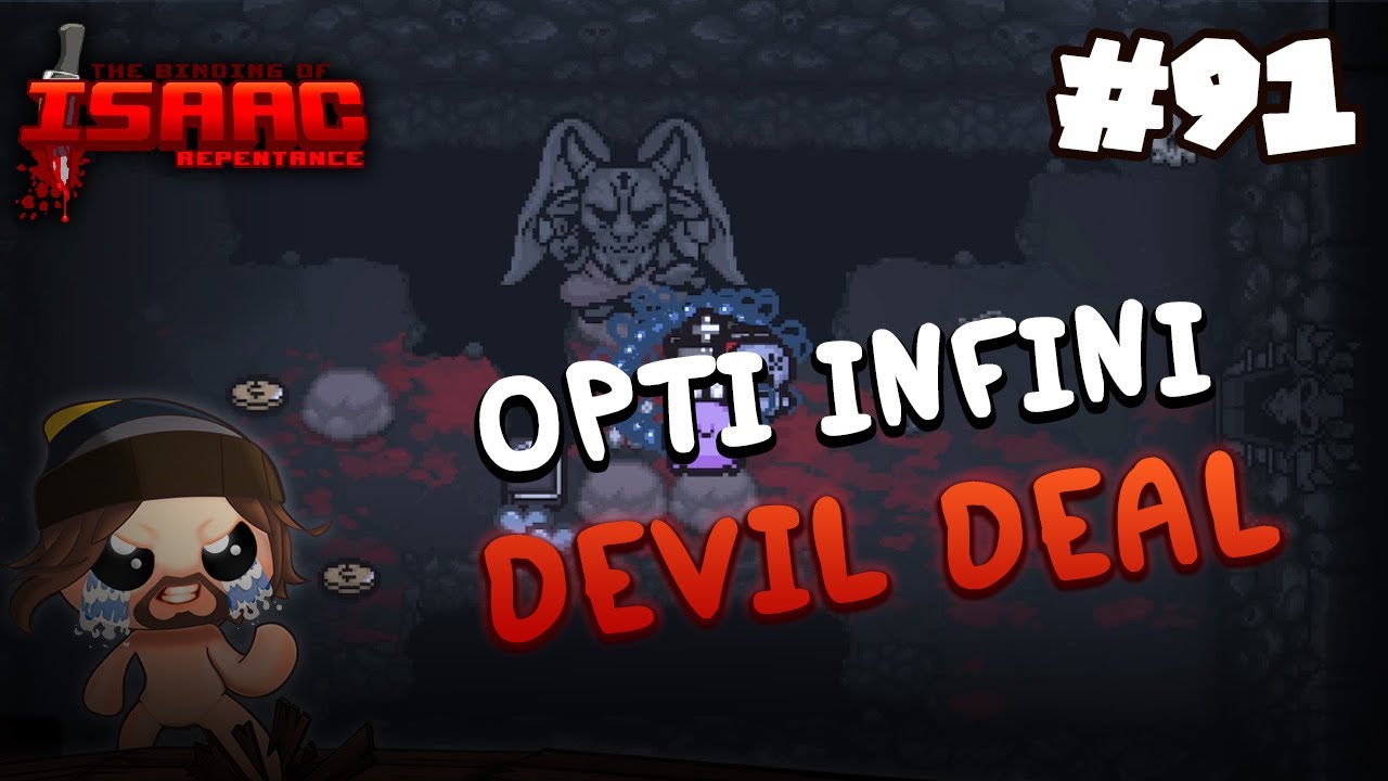 #91 OPTI INFINI DEVIL DEAL - Isaac Repentance 0% TO DEADGOD 2023