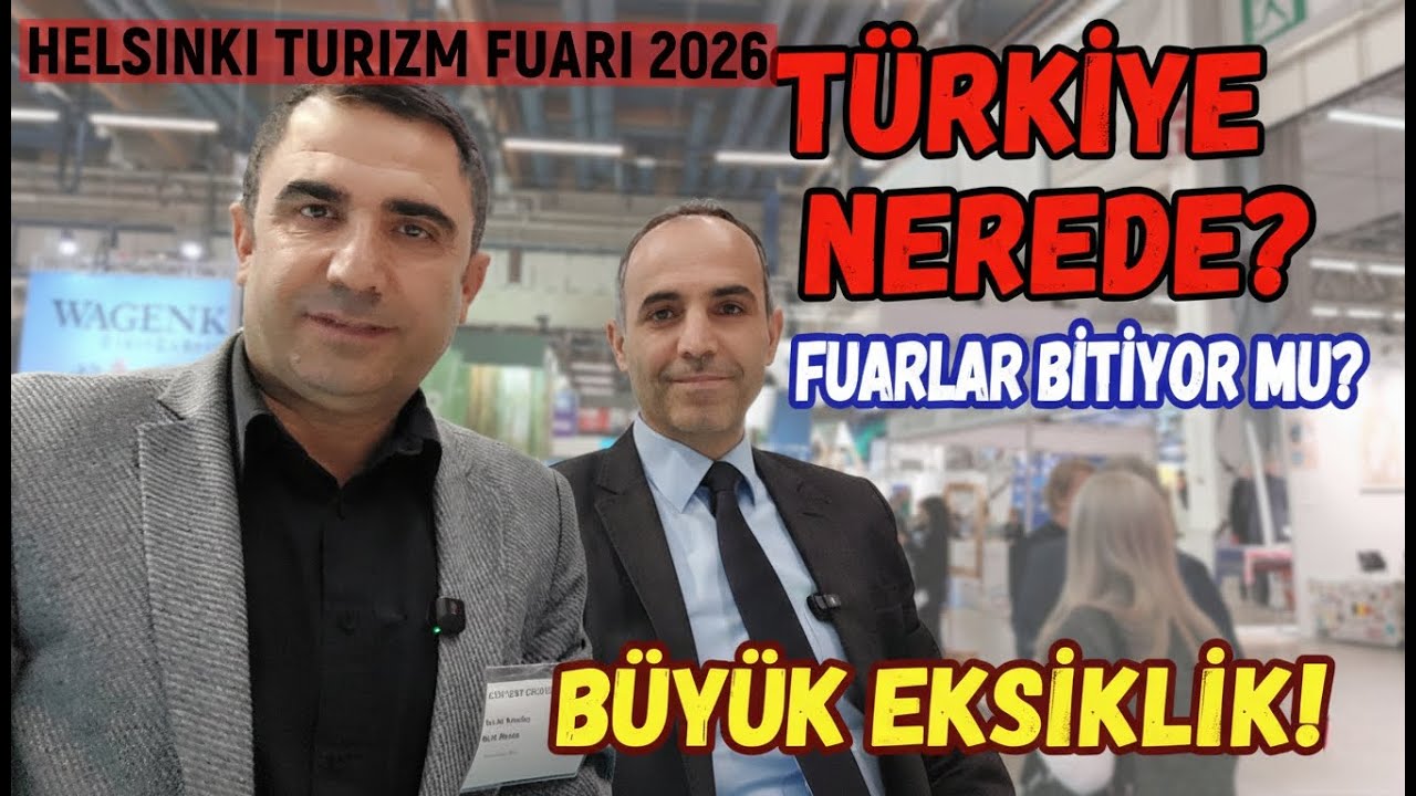 Kuzey Avrupa'nın En Büyük Turizm Fuarında Neler Oluyor? | Türkiye Neden Yoktu? Analiz!