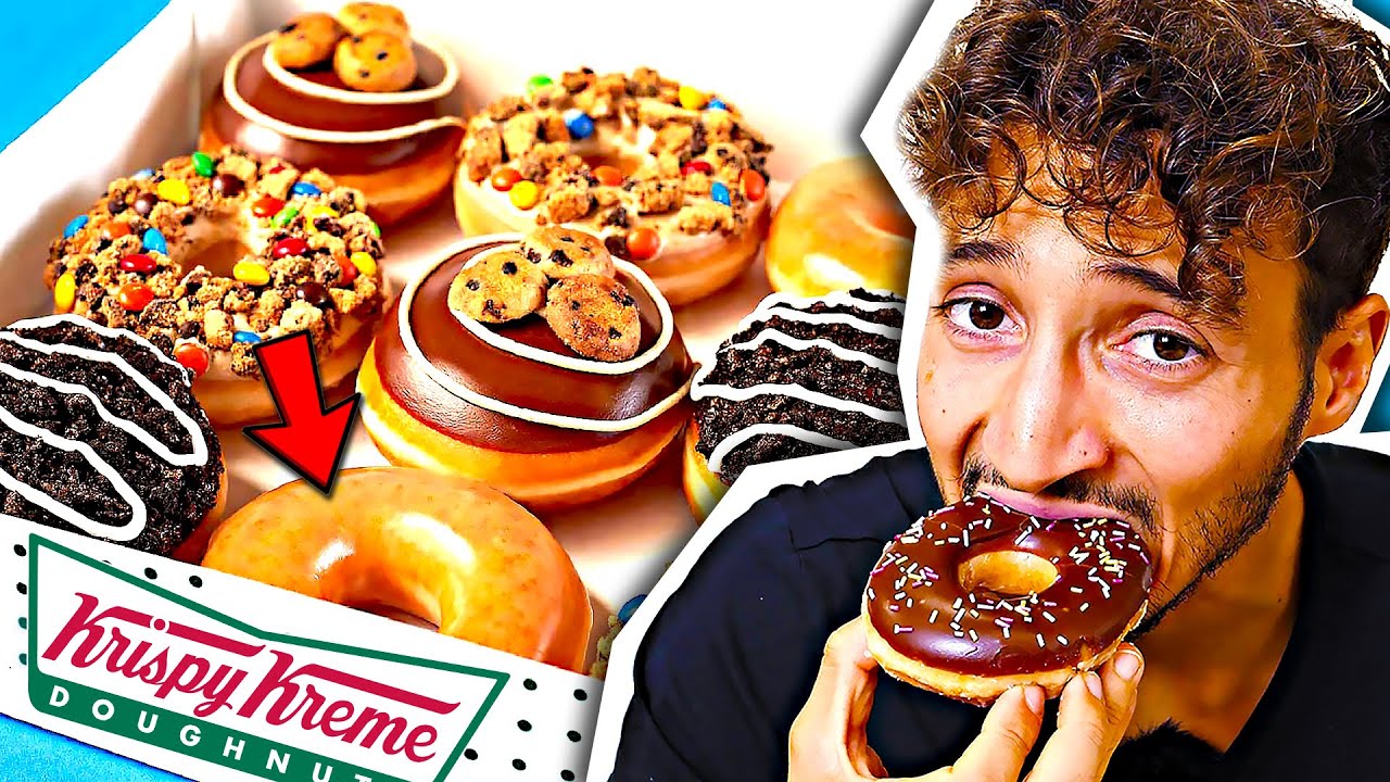 J'ai Mangé LE MEILLEUR DONUTS de Ma Vie ! (Dégustation Krispy Kreme)