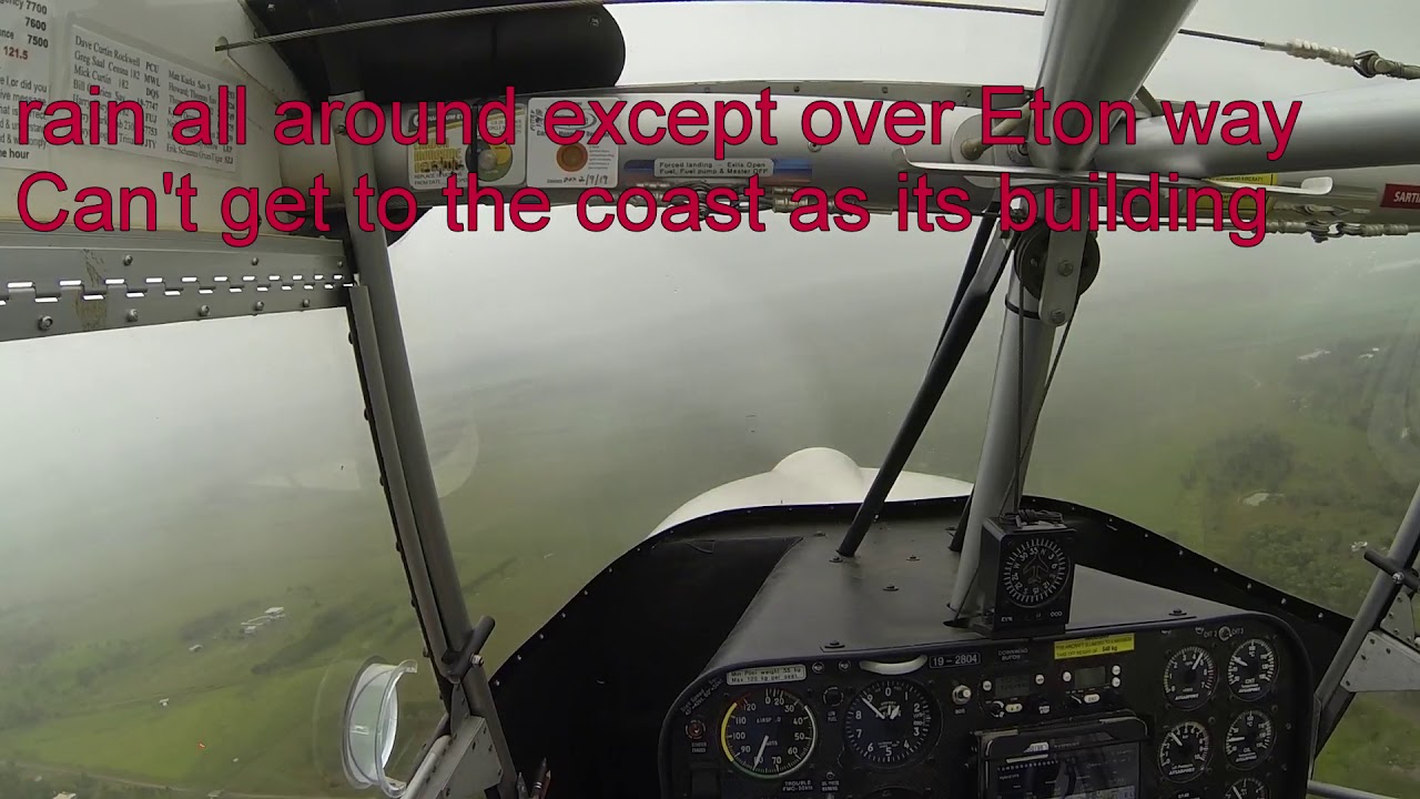 Skyranger Nynja fly in the rain April 2019 YT version