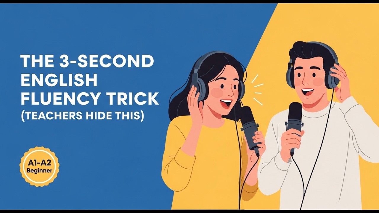 The 3-Second English Fluency Trick (Teachers Hide This)