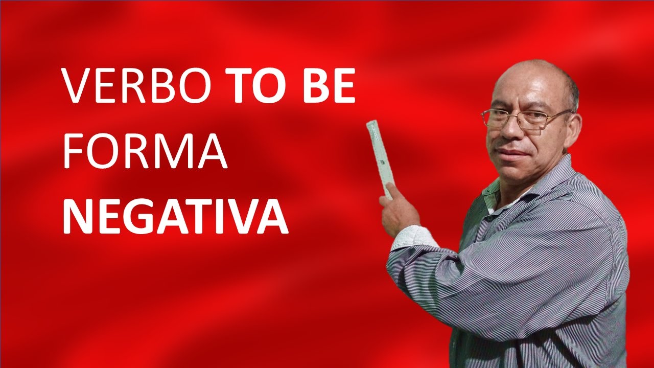 Verbo to be forma negativa en inglés
