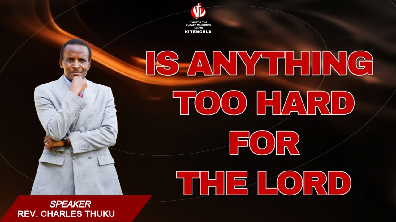 FIRST SERVICE || IS ANYTHING TOO HARD FOR THE LORD? || 1ST FEB 2026
