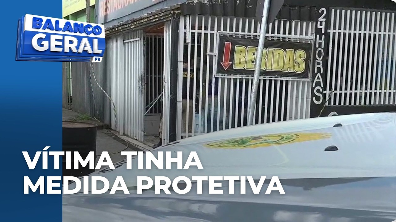 Tiros atravessam porta de banheiro e matam dona de distribuidora em Curitiba