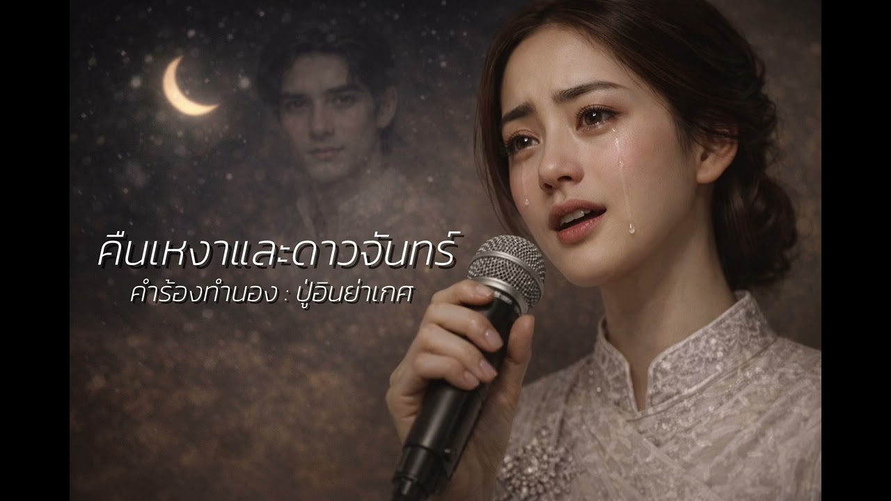 เพลง คืนเหงาและดาวจันทร์ (คำร้องทำนอง : ปู่อินย่าเกศ)