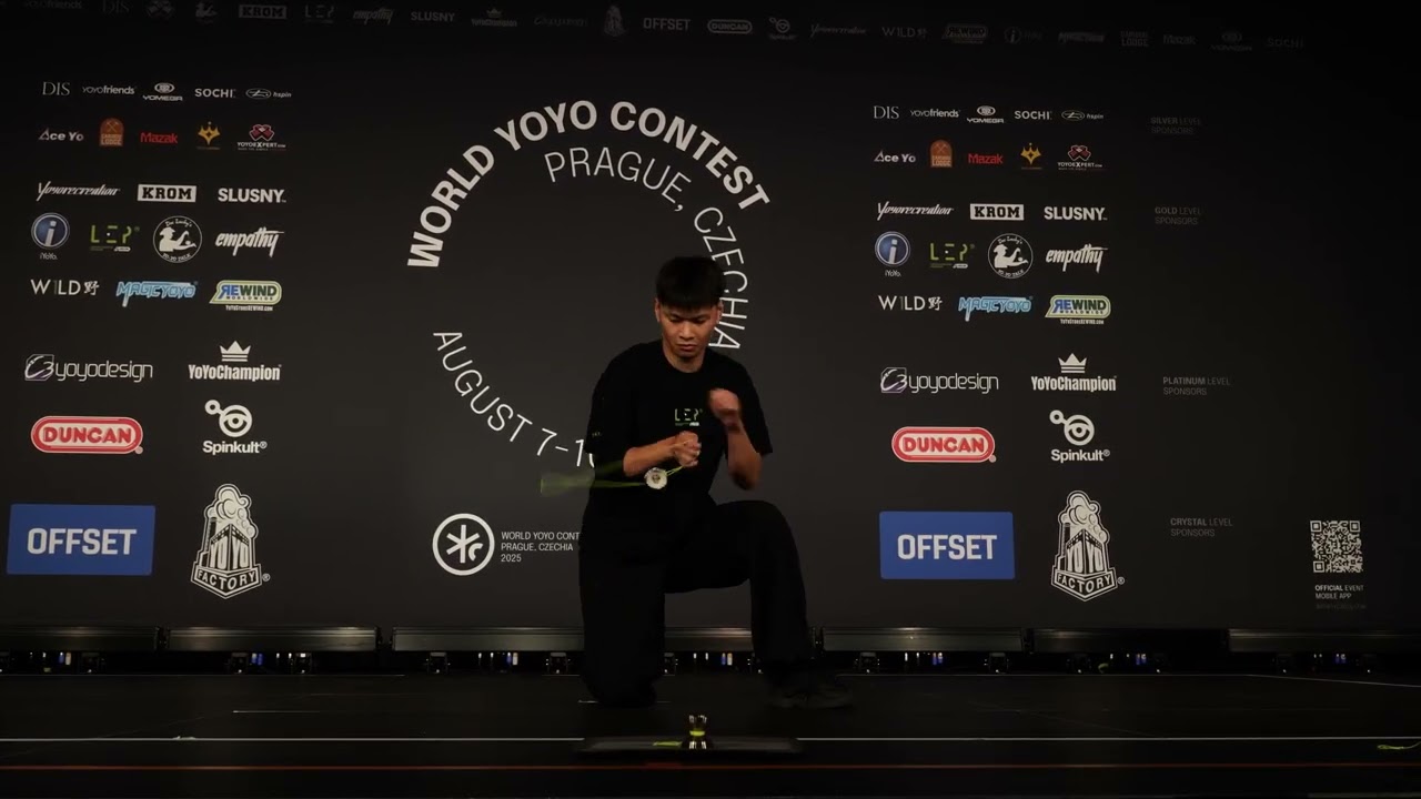 9th Place – Congcong Wu – 1A Final Freestyle – World YoYo Contest 2025