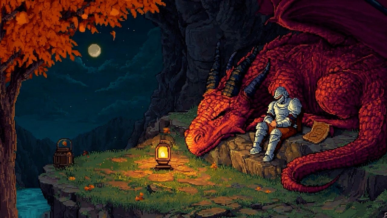 Lie down here, traveler... Rest for a while.