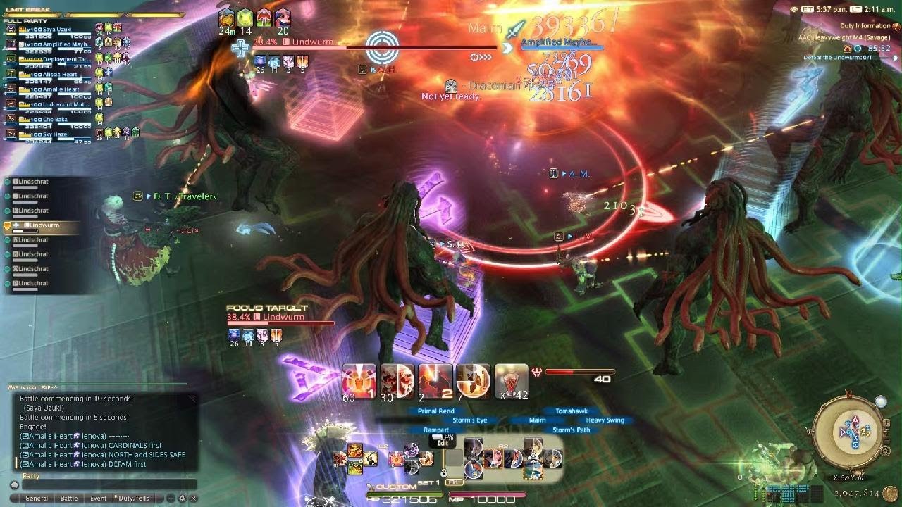 FINAL FANTASY XIV M12S P2 Clear War PoV