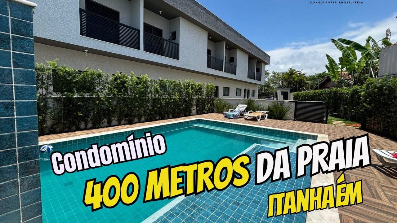 Casa de condomínio na praia de itanhaém 