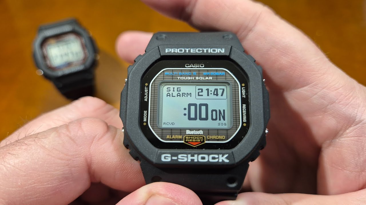 Casio G-Shock GW-BX5600-1JF - jak włączyć sygnał pełnej godziny SIG [PL]