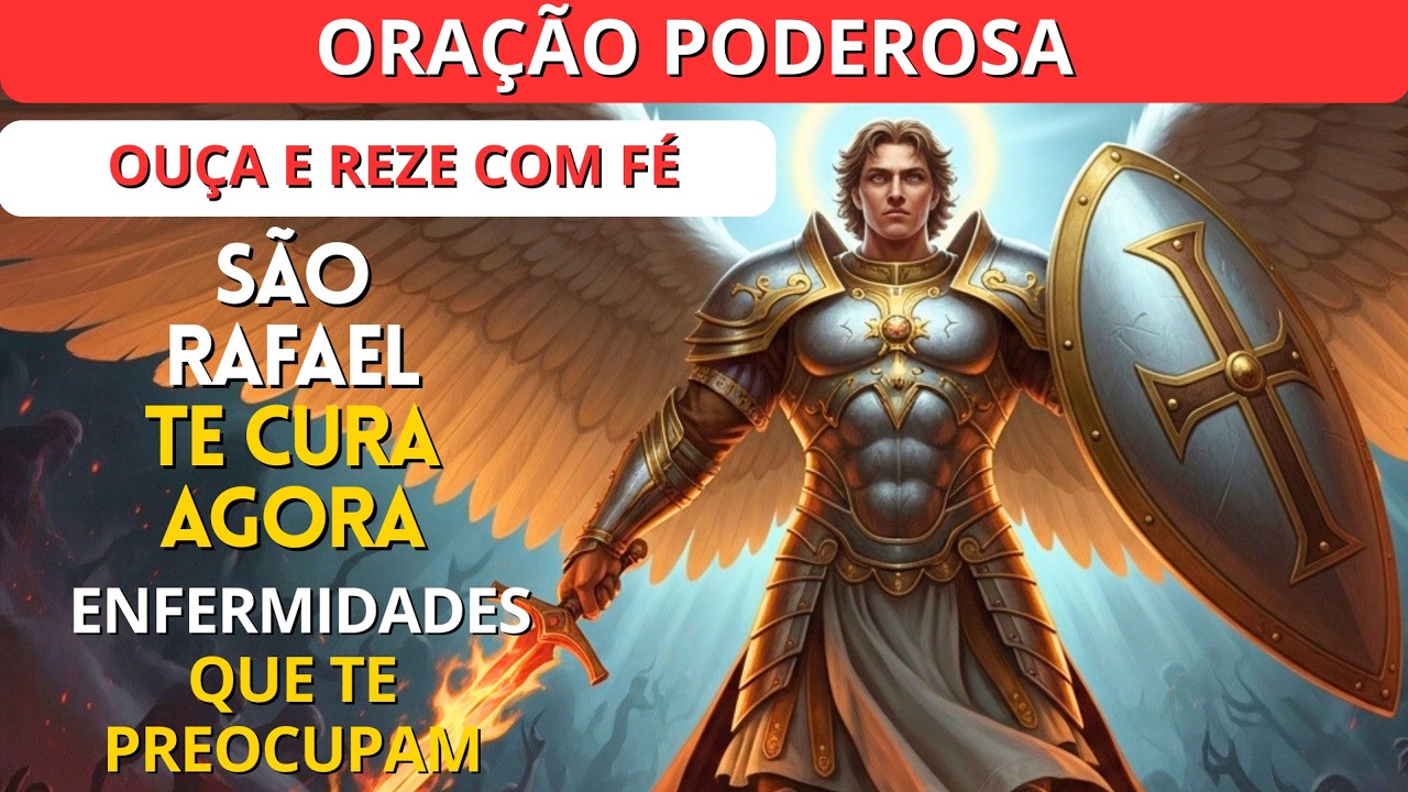 SÃO RAFAEL TE CURA AGORA! Oração Poderosa para Enfermidades que te Preocupam!