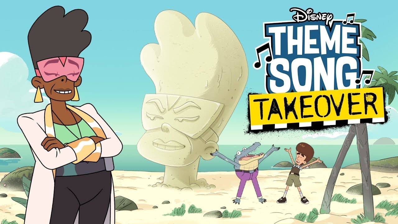 Dr. Lullah Takes Over StuGo's Theme Song! 🥼🎵 | Theme Song Takeover | @disneychannelanimation