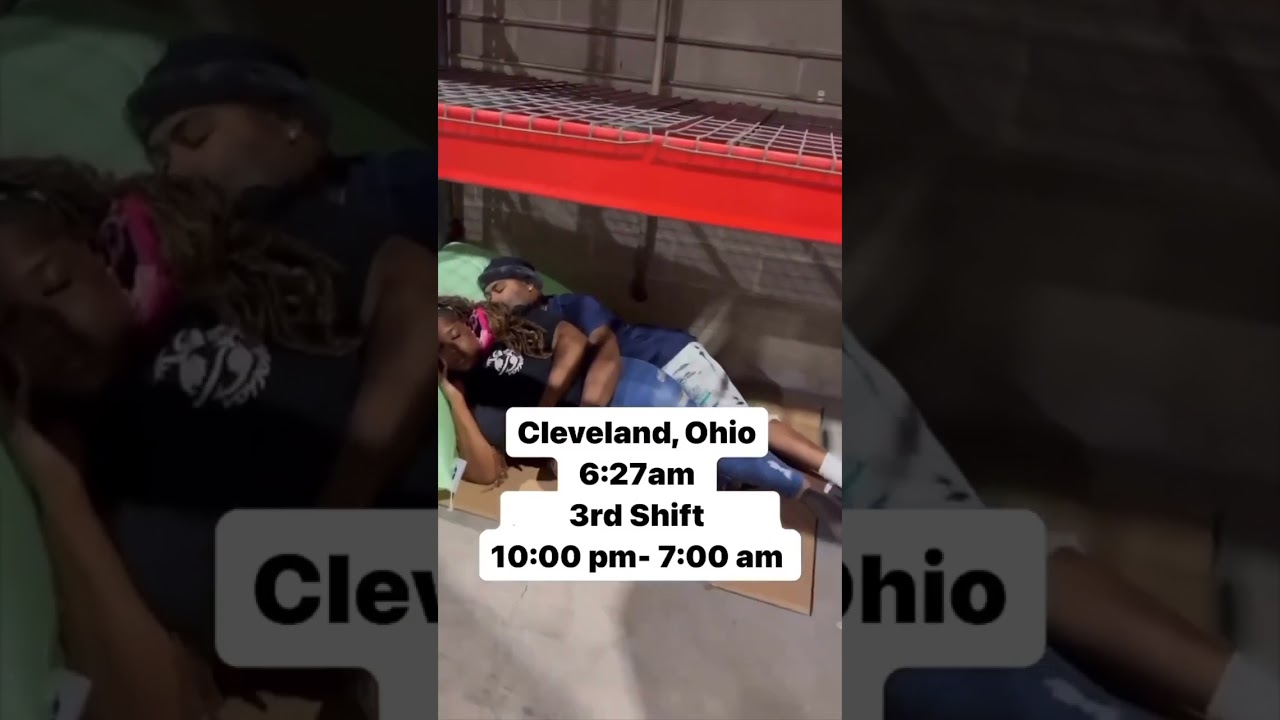 Manager Catches Employees Sleeping On The Job In Cleveland, Ohio 😴😂