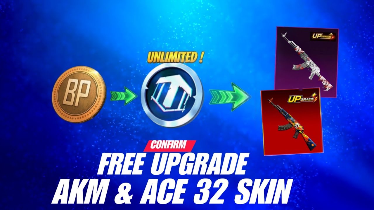 DON'T WASTE LUCKY COINS 😱 GET FREE UPGRADE  AKM & ACE32 SKIN IN BGMI & PUBG MOBILE /FREE LUCKY COINS