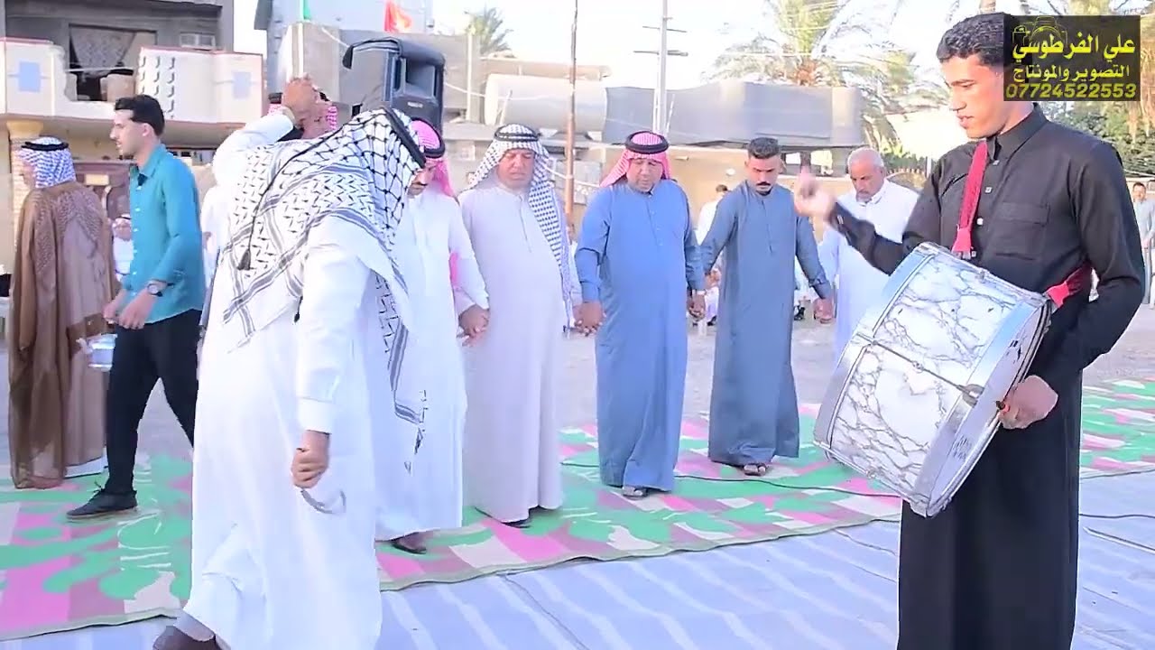 لعب جوبي روساني _في حفل زفاف شباب البوعامر _محمد احمد العامري ورضا علي العامري الف الف مبروك