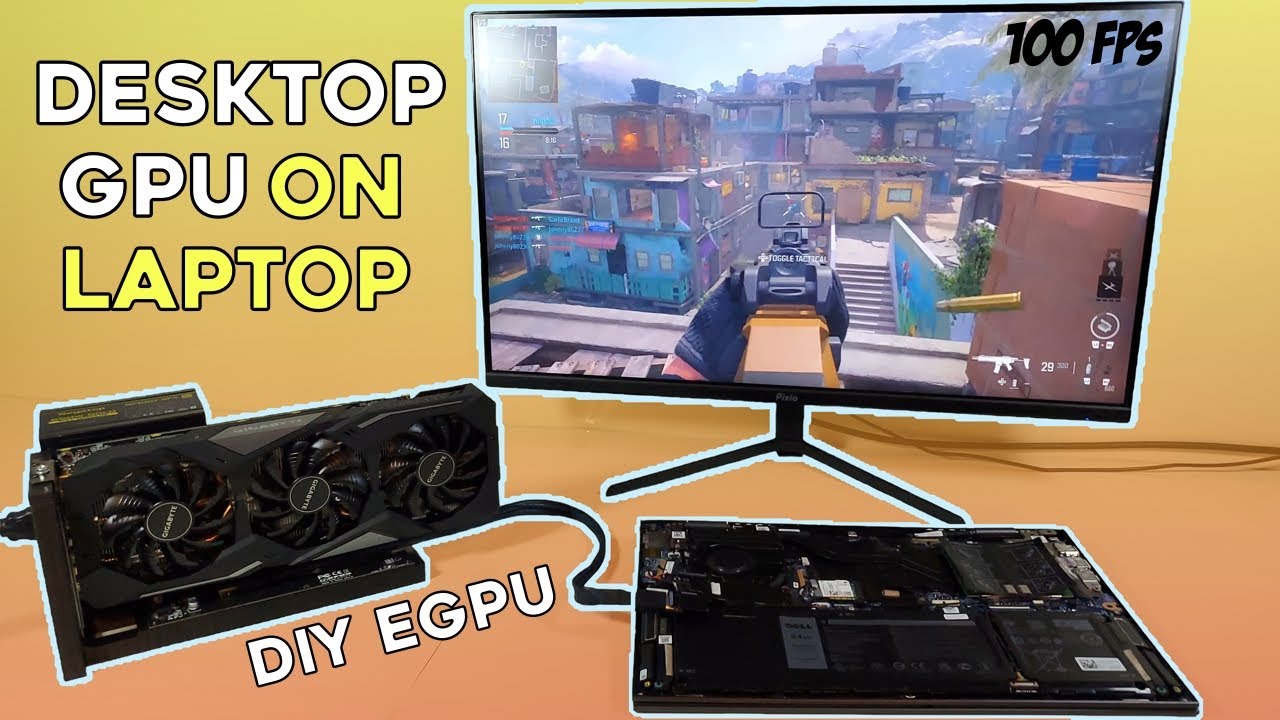 Я превратил свой СЛОМАННЫЙ НОУТБУК в ИГРОВОЙ ПК *Oculink EGPU*