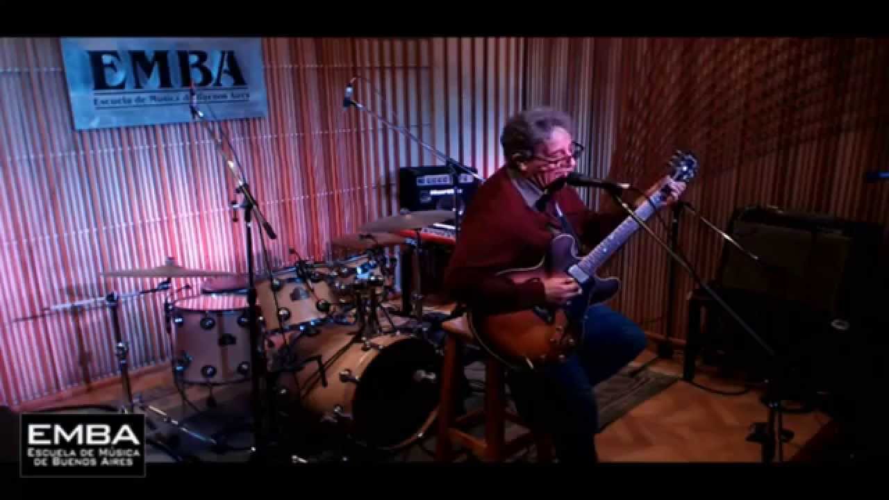 Chris Cain en la EMBA - Clínica de Blues Guitar (2da parte)