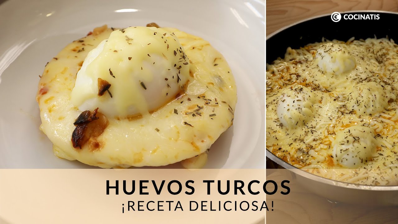 HUEVOS TURCOS ​🥚​🧀​ Receta vegetariana deliciosa y sin complicaciones ​🍳 ​Cocinatis