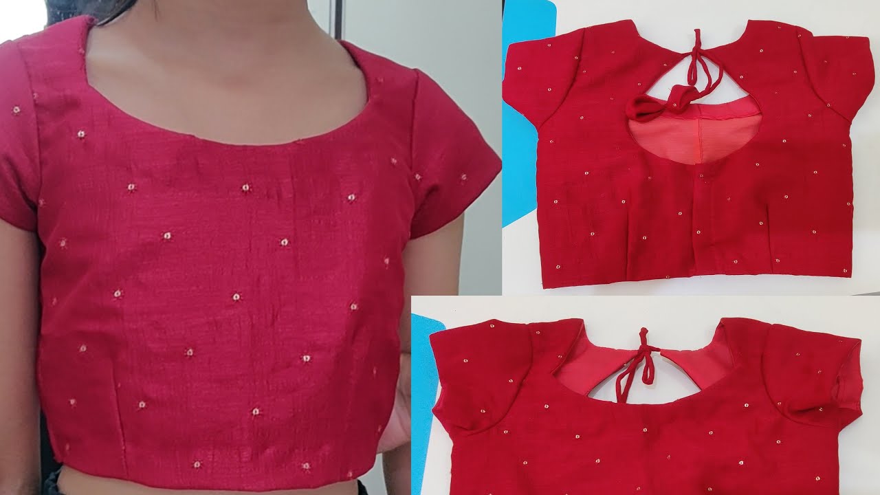 11 to 12 Years baby Lehenga Blouse Cutting and Stitching || Kids Saree Blouse Cutting and Stitching