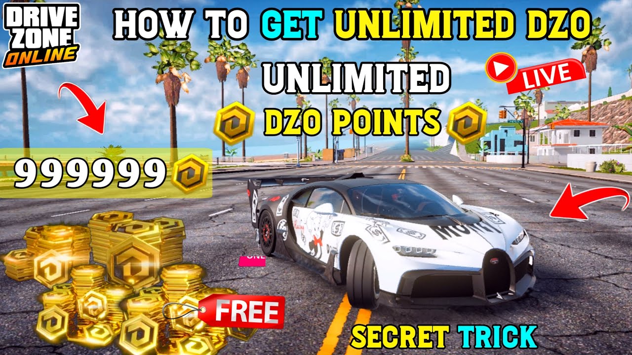 How To Get Unlimited Dzo Points In Drive Zone Online 😱 | Get Unlimited Dzo Points || Drive Zone