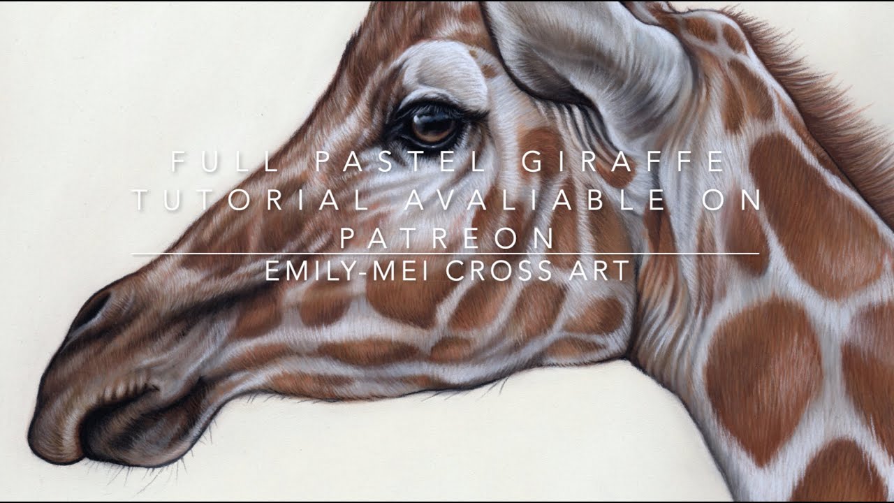 Full pastel giraffe tutorial - preview
