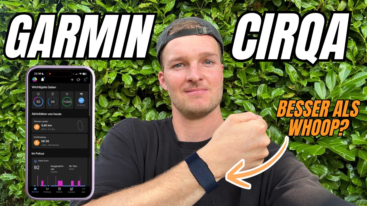 Garmin Cirqa Testbericht: Die Beste Whoop Alternative?