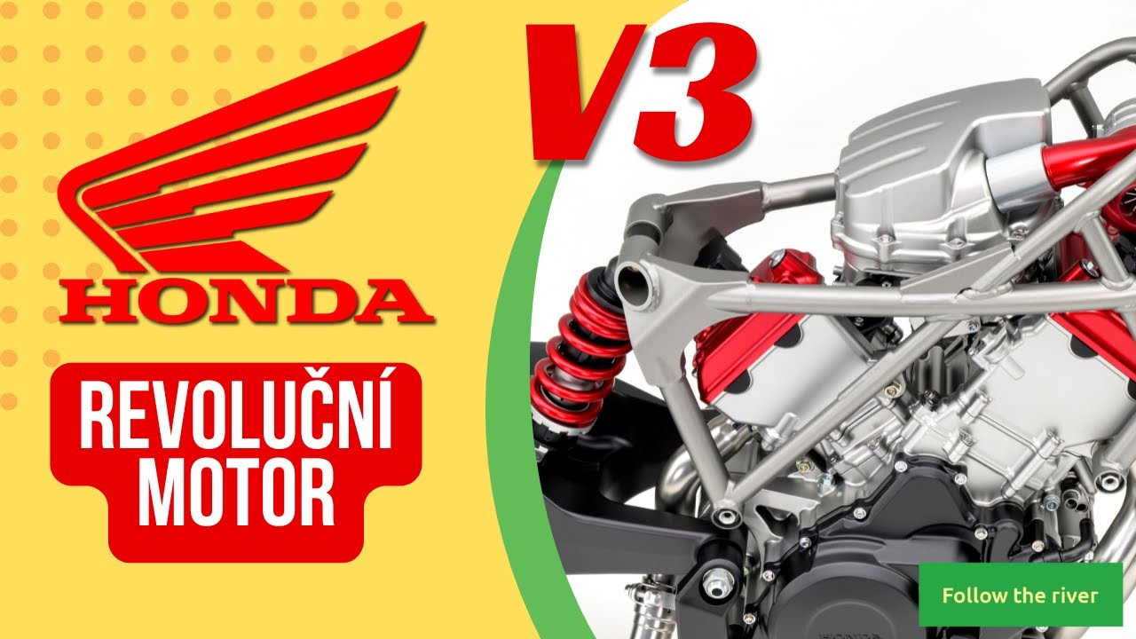 V3: Revoluční MOTOR od Hondy 🚀 – SPALOVACÍ motor budoucnosti!