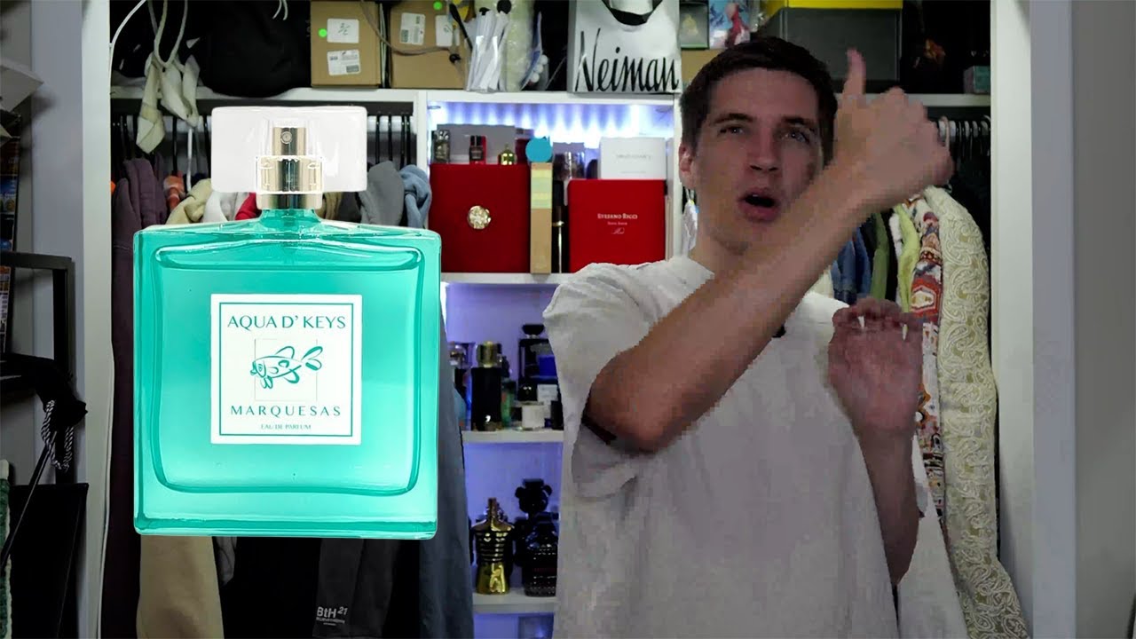 A Fresh Blue Green Fragrance!! Aqua D' Keys Marquesas!