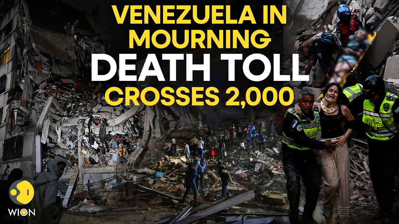 Venezuela's Quake Tragedy Deepens: 2,295 Dead, 10,571 Injured, Rescues Dry Up | WION Originals