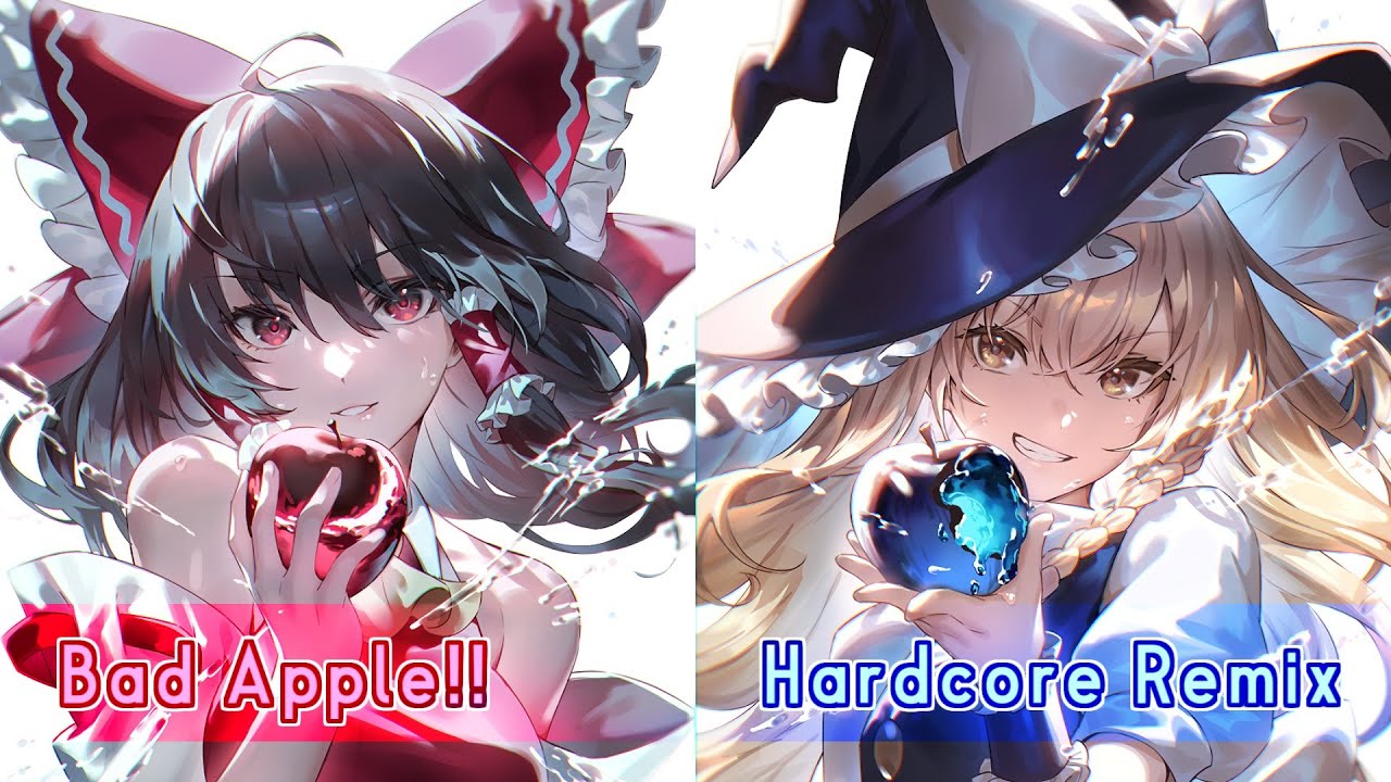 【東方アレンジ】Bad Apple!! Hardcore Remix  (bunbun Remix)