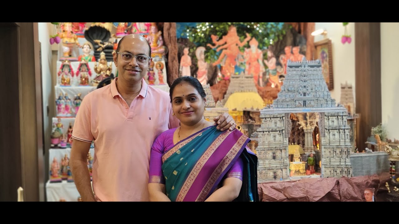 Archana Arun Navarathiri Golu 2025 & Making of golu
