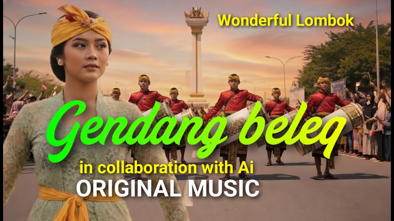 GENDANG BELEQ-ORIGINAL MUSIC-IN COLLABORATION WITH AI  | SAZ VISUAL MUSIC