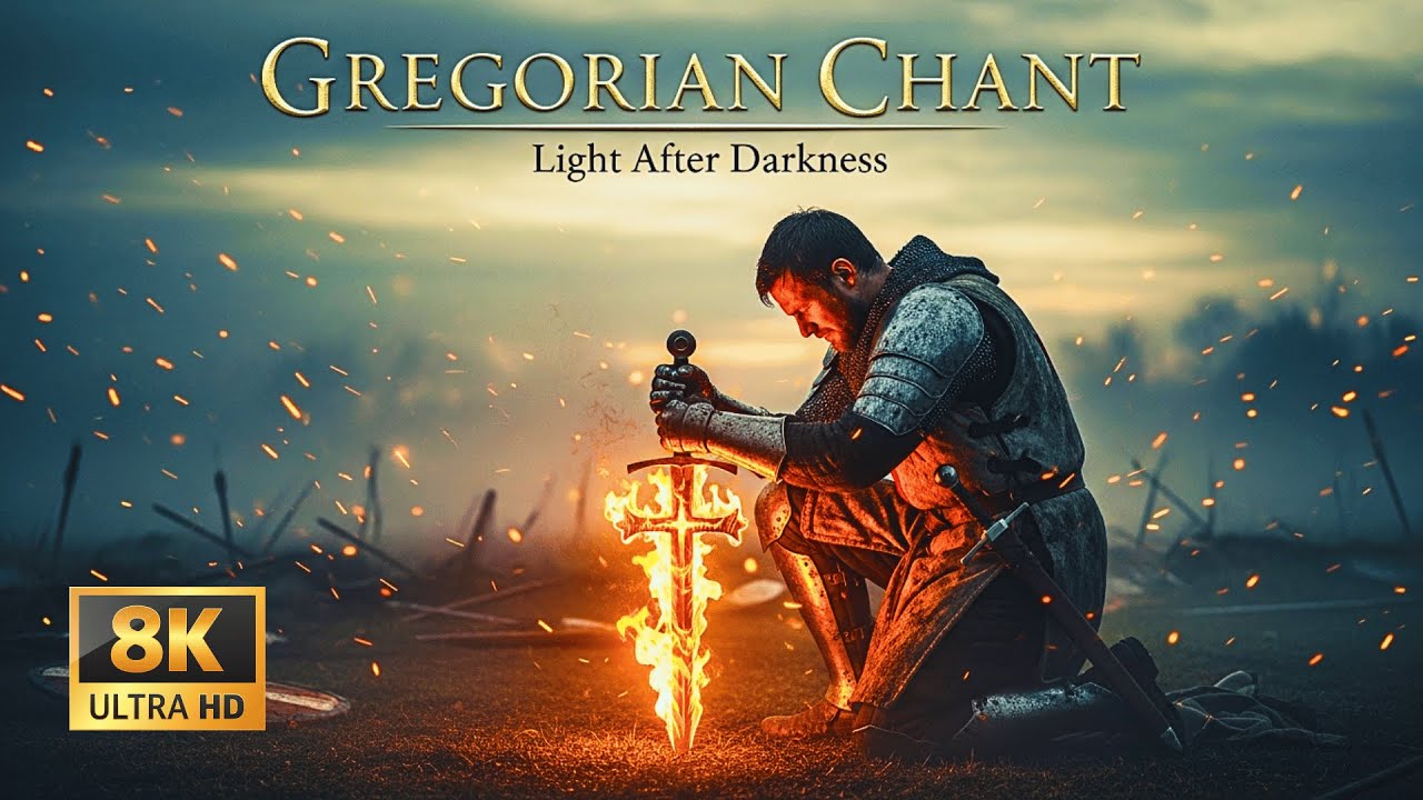 Gregorian Chant for Holy Courage ⛨ Templar Hymn of Strength | Faith, Devotion, and Inner Power