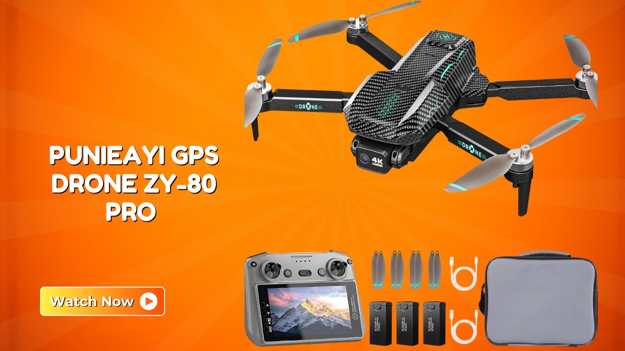Punieayi GPS Drone ZY-80 PRO Drone &ndash; Smooth Flights With Zero Hassle &ndash; REVIEW