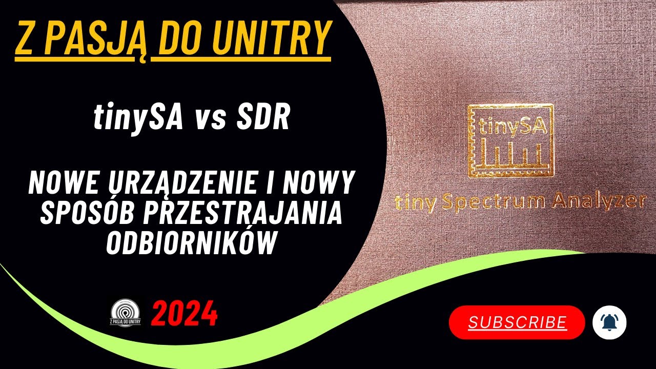 132. tinySA vs SDR - czy można przestroić radio tylko z użyciem tinySA