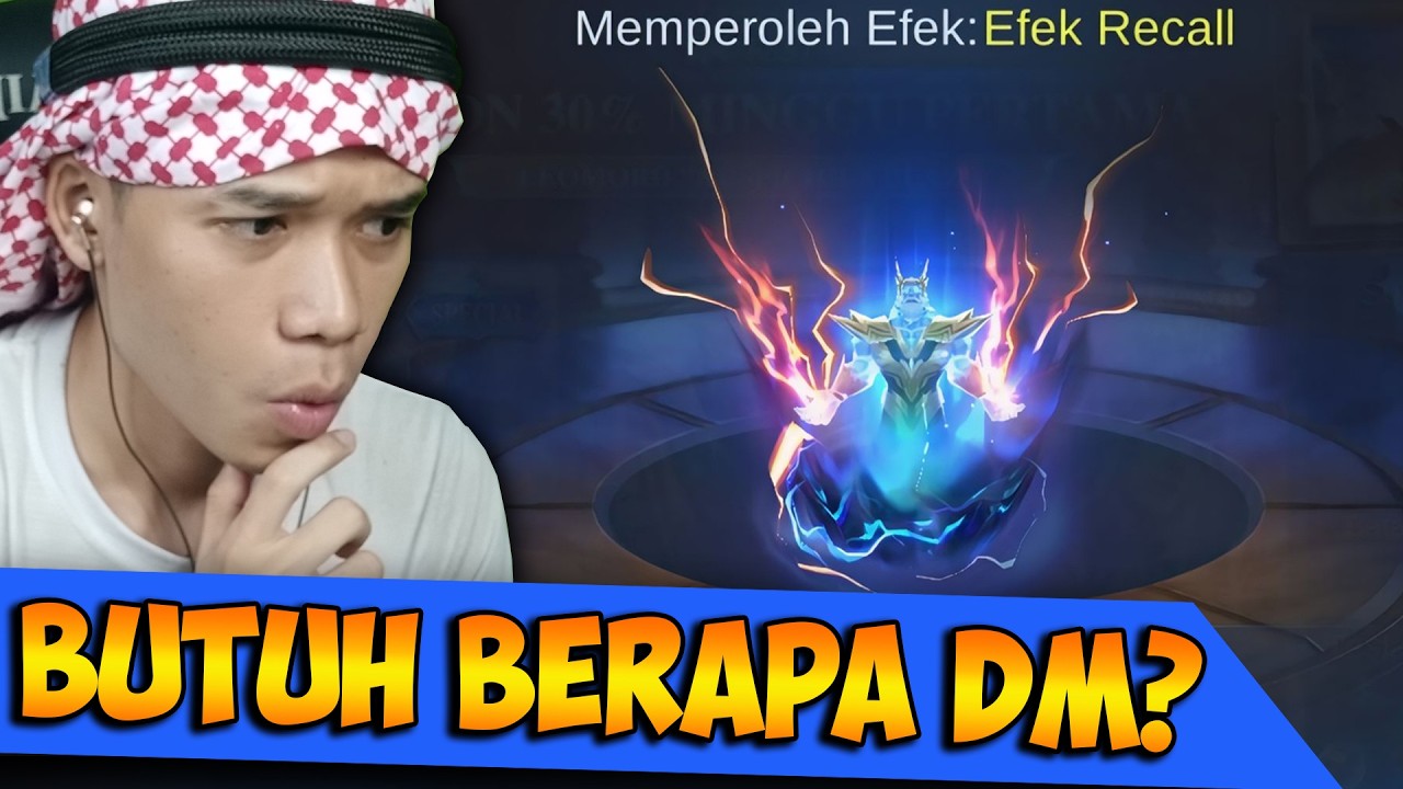 Butuh Berapa Diamond Untuk Mendapatkan Recall Abyssal Thunder ? Mobile Legends