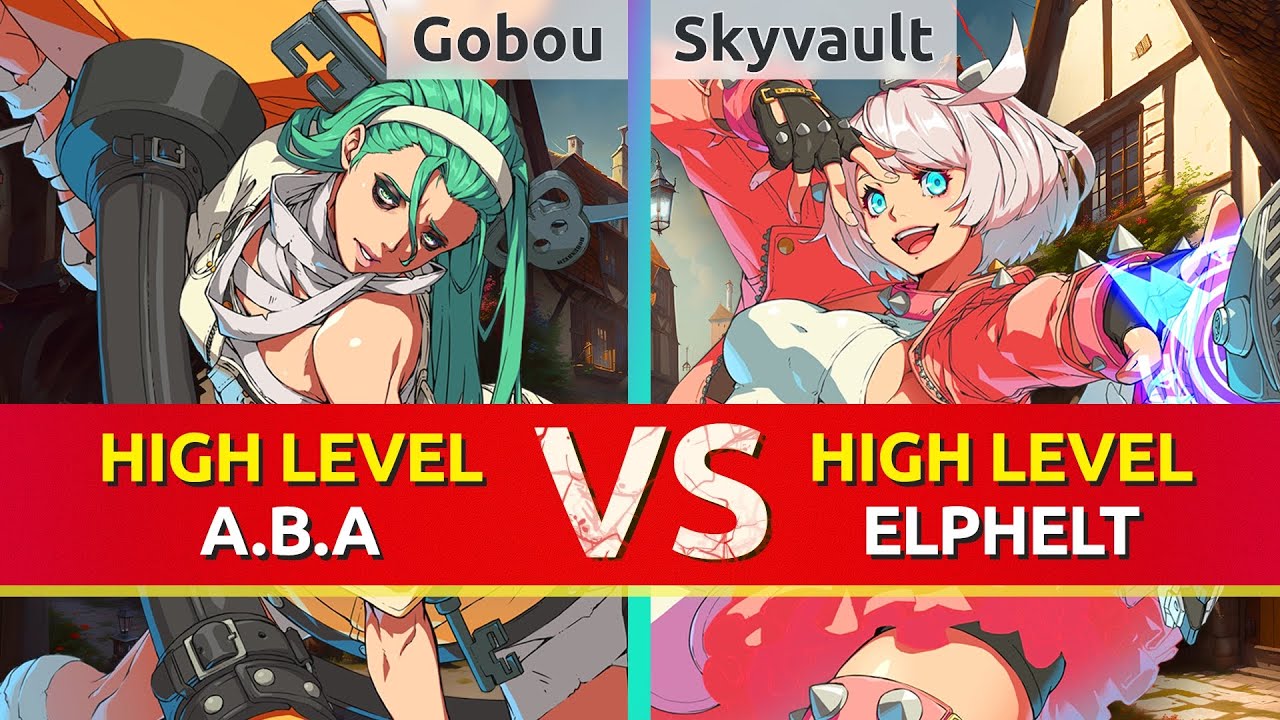 GGST ▰ Gobou (A.B.A) vs Skyvault (Elphelt). High Level Gameplay