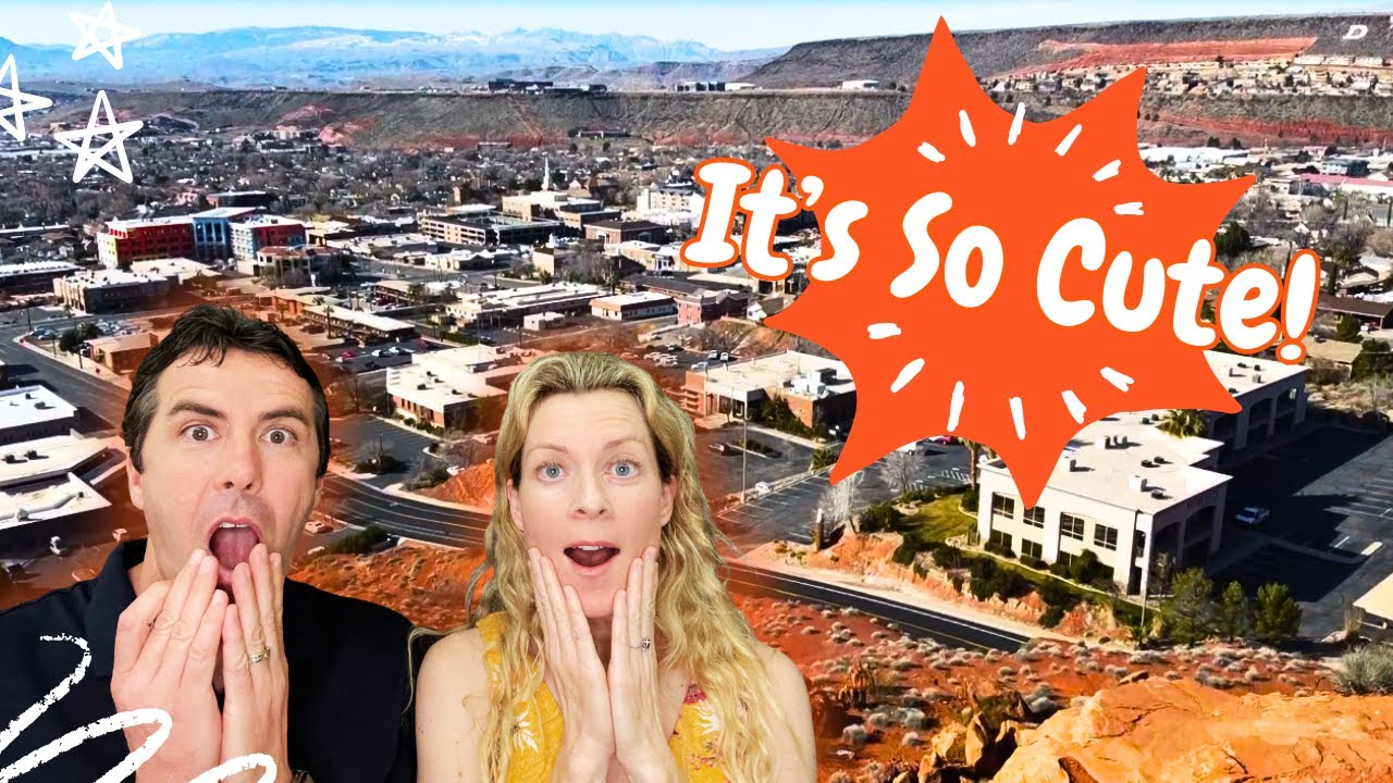 DRIVING TOUR: America’s Prettiest Downtown in St George Utah | Living in Utah