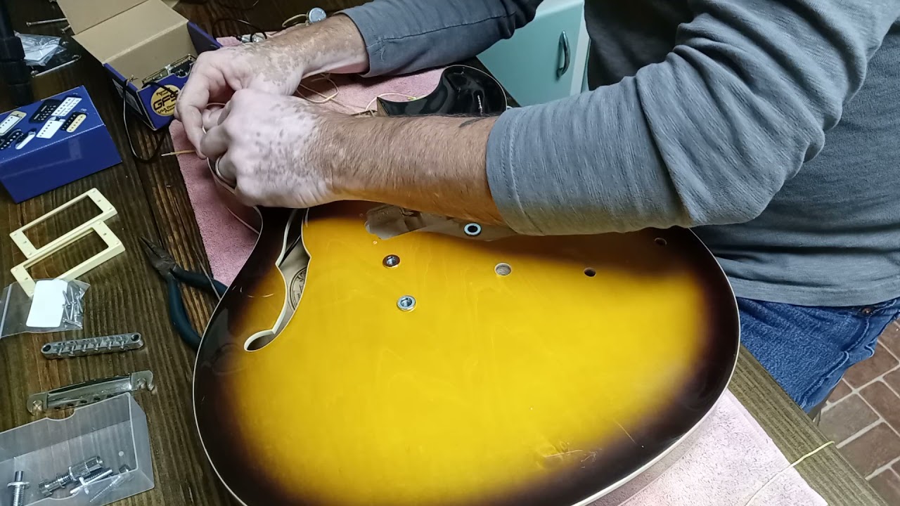GFS Kwikplug Retrotron pickups and harness install