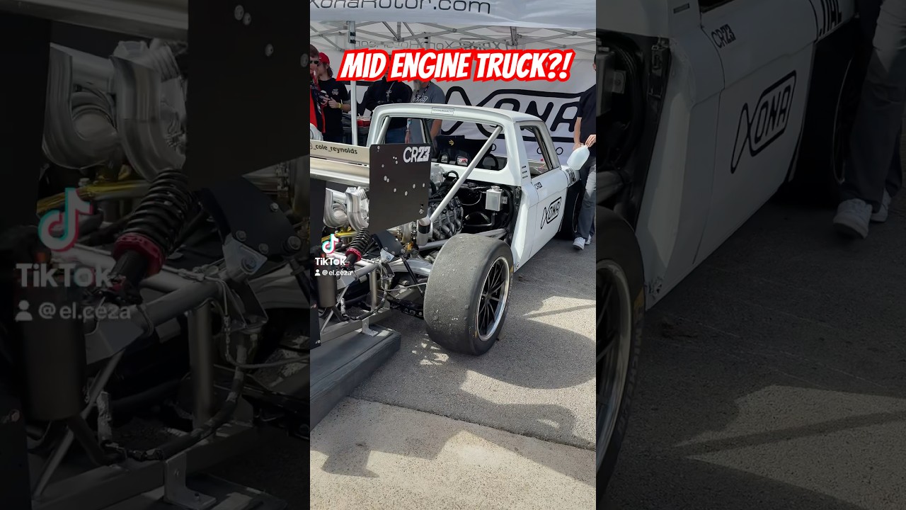Mid Engine Twin Turbo Drift Truck