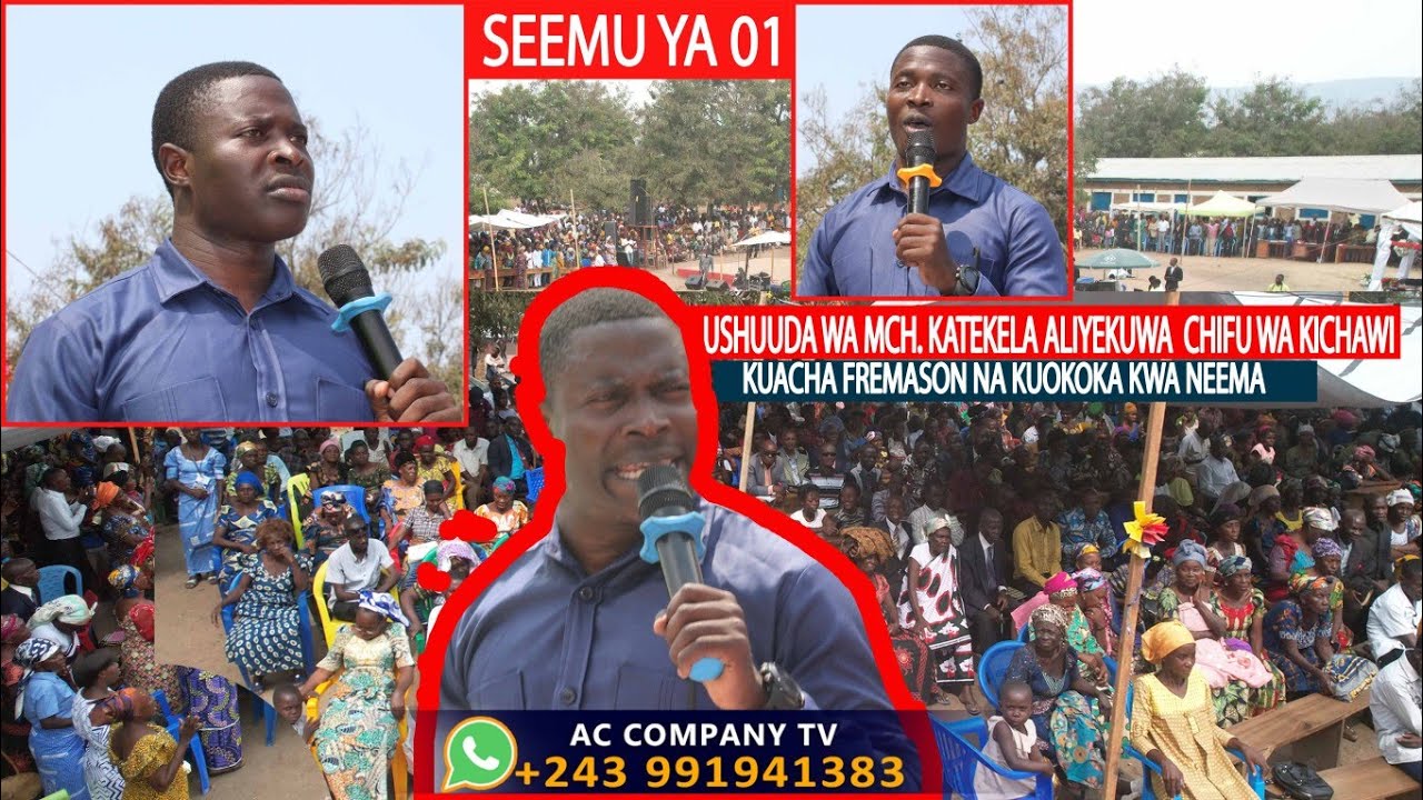 SEEMU YA KWANZA/ Ushuuda Wa MCH. KATEKELA Aliyekuwa Chifu Wa Wachawi Kuacha Fremason na Kuokoka