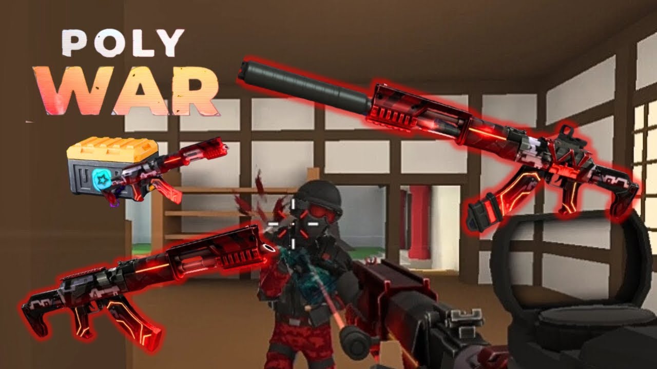 | Polywar | Play using AK47 Predator skin