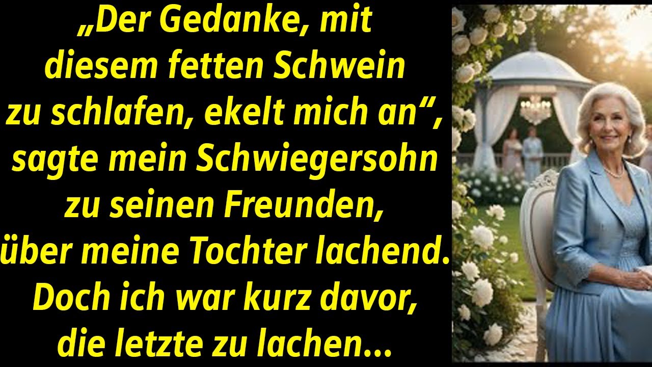 Mein Schwiegersohn Nannte Meine Tochter „Fettes Schwein“ – Ich Hörte Alles
